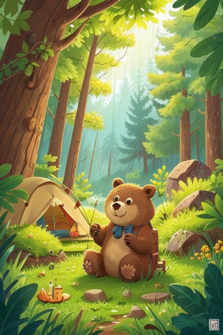 03792-1945016851-a bear is camping, kid, Deciduous Forest.png